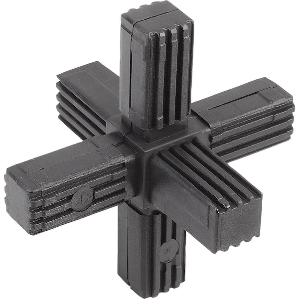 Kipp Connector 6-Way, A=30, L=124, Polyamide, Comp:Steel K0622.1302012 - main